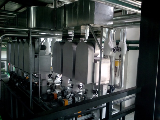 Hot oil control system
